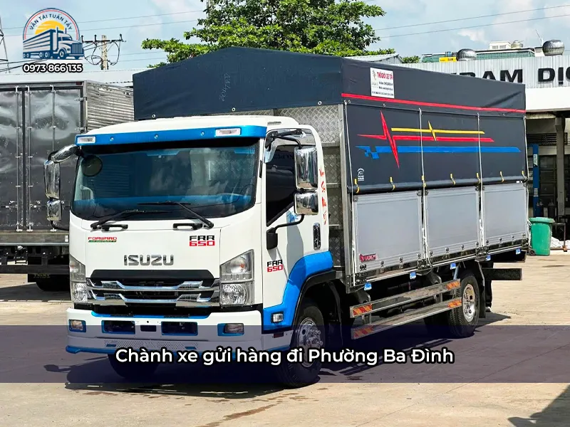 Chành xe gửi hàng đi Phường Ba Đình