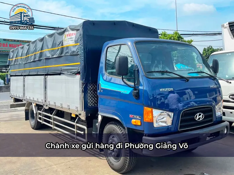 Chành xe gửi hàng đi Phường Giảng Võ