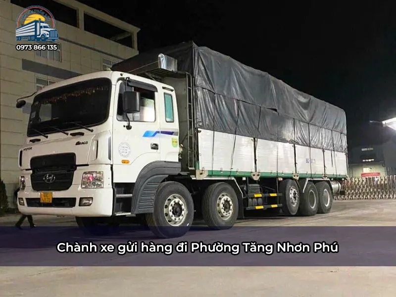 Chành xe gửi hàng đi Phường Tăng Nhơn Phú