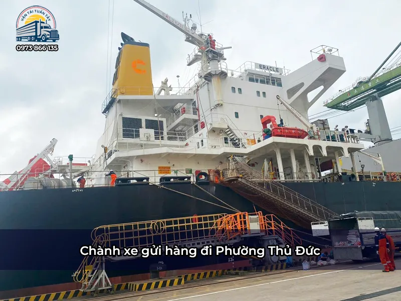 Chành xe gửi hàng đi Phường Thủ Đức