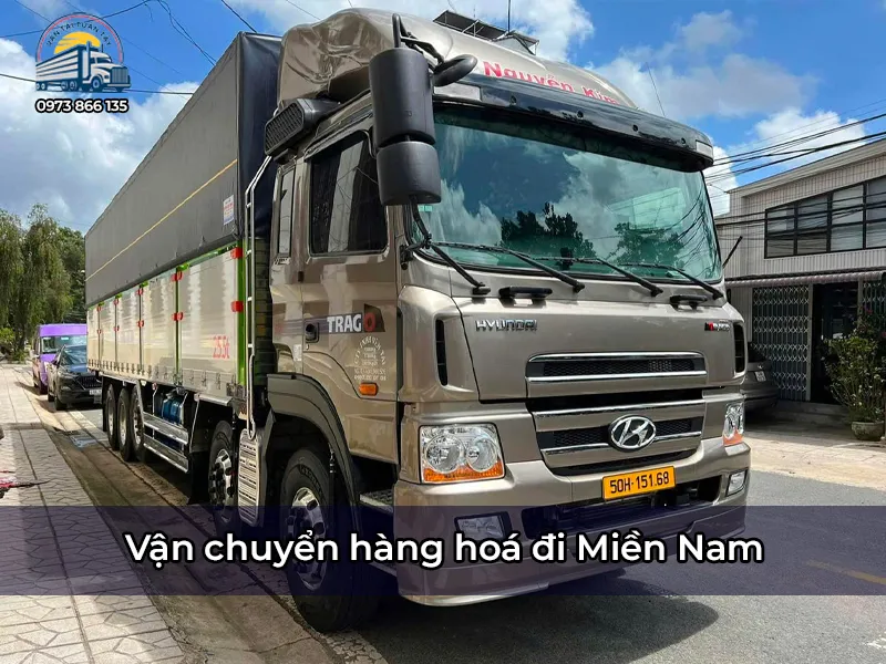 Chành xe gửi hàng đi Miền Nam
